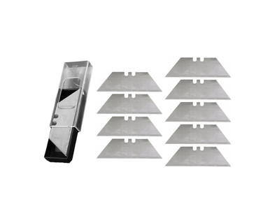 10pc Utility Razor Blades Refill Utility Knife 60mm x 19mm Replacement ...