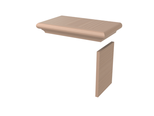 LJ-8179 Maple False Tread and Riser Kit