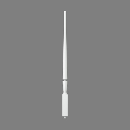 SP-2015 Primed Gloss Prime Plain Taper Top Wood Baluster 36"