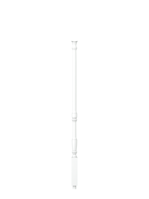 SW-5067 Primed Primed Square Top Wood Baluster 36"