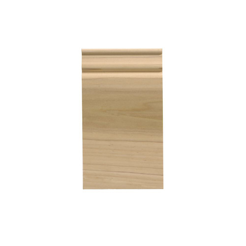 B742 Unfinished Poplar Plinth Block