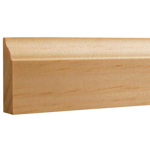 947 Unfinished Pine Door Stop 10'