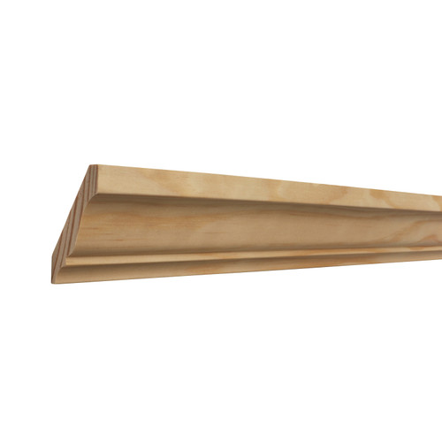 52 Unfinished Pine Crown 8'