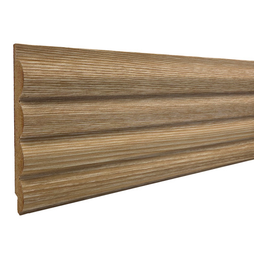 Oak MDF Tongue and Groove Reeded Wall Plank 8'