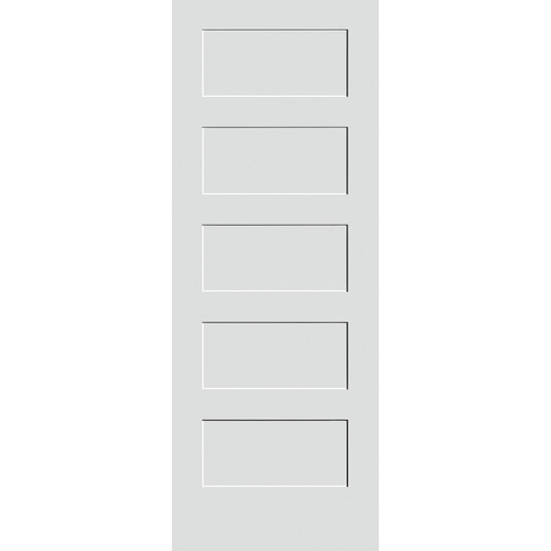 1-3/4-in.  Shaker 5 Panel Finger Joint Pine 2'0" x 6'8" Door