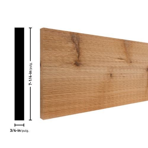 1X8 Unfinished Cedar Wood Board