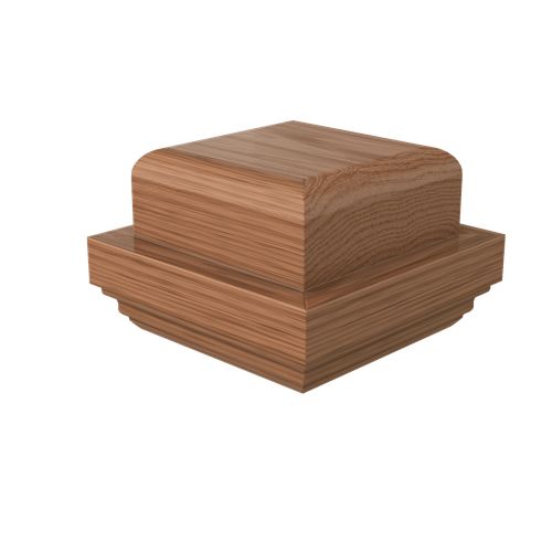 LJ-C4075-WO Box Newel Cap