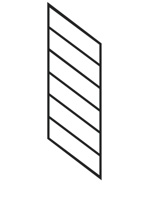 PR-K1236-LSB Rake Metal Panel