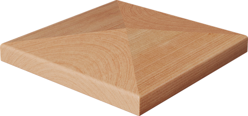 LJ-9001-7-H Box Newel Chamfered Top Plate