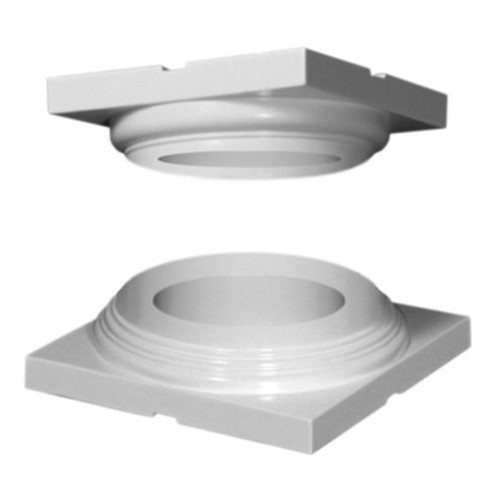 25064 Poly FRP 10" Cap & Base Set