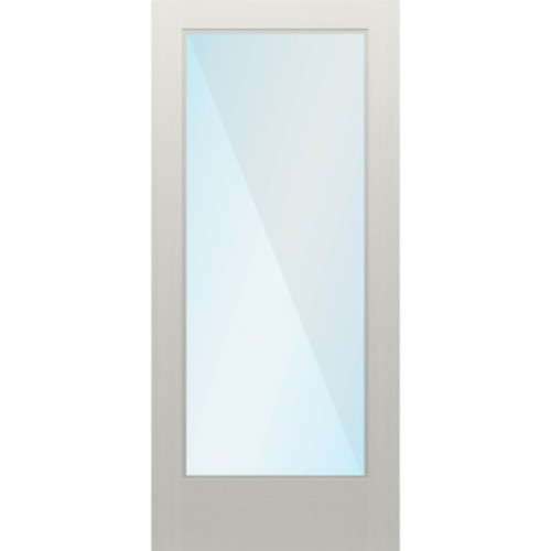 Nova 90 Direct Glazed 1-Lite Translucent Glass / White Unfinished 3'0" x 6'8" Door