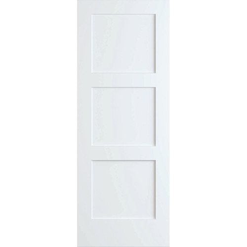 Shaker 3 Panel Primed Pine 1'6" x 8'0" Door