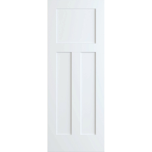 Shaker 1 Lite 2 Panel Primed Pine 3'0" x 6'8" Door