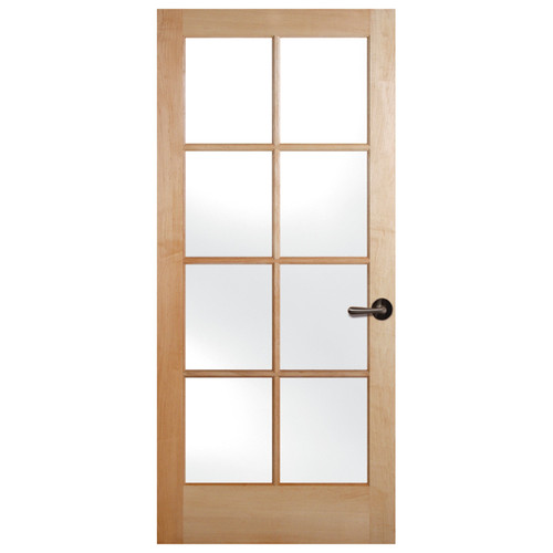 1-3/4-in. 8 Lite Fir 3'0" x 6'8" Door