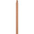 LJ-4005 Unfinished Red Oak Landing Newel 57-1/2"