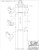 LJ-4091CR Unfinished Maple Box Newel 55"