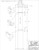 LJ-4091CR Unfinished White Oak Box Newel 55"