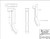 S-7299 Unfinished Maple Non Plowed Straight Gooseneck