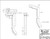 S-7088-2 Unfinished Poplar Non Plowed Straight Gooseneck