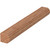 S-8080 Unfinished Red Oak Tread Nosing LF