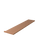 887011 Red Oak Miter Return Reversible Square Nose Tread 60"