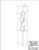LIH-60144 Low Sheen Black 1/2 in Iron Baluster 44"