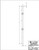 LIH-2KNUC44 Low Sheen Black 1/2 in Iron Baluster 44"