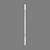 S-5141 Primed Gloss Prime Square Top  Wood Baluster 42"