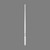 S-5015 Primed Gloss Prime Colonial Taper Top Wood Baluster 36"