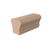 LJAN-6010SC Unfinished Maple Non Plowed Solid Cap Handrail 14'