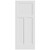 1-3/8-in. Shaker 3 Panel Primed Laminated MDF 3'0" x 8'0" Door