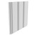 2352 White Beaded/Smooth PVC Tongue and Groove Wall Plank 8'