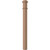 S 4075 Unfinished White Oak Box Newel 56"