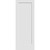 1-3/4-in. Shaker 1 Panel Primed Finger Joint Pine 2'4" x 6'8" Door