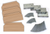 LJ-3019-AL Mount Kit for 3-1/2" Newels
