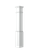 LJ-4092-PRG Plain Panel Box Newel