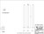 CR-310D-36-LSB Cable System Metal Newel