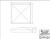 LJ-9001-7-HM Box Newel Chamfered Top Plate