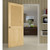 1-3/8-in. Louver/Panel Vertical Grain Pine 3'0" x 6'8" Door