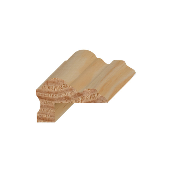 DEC6-FP Unfinished Pine Decorative Mould LF