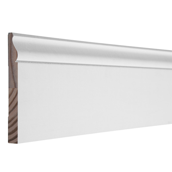 7163E Primed Finger Joint Pine Base LF 16'