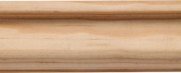 WP163 Unfinished Pine Base Cap LF