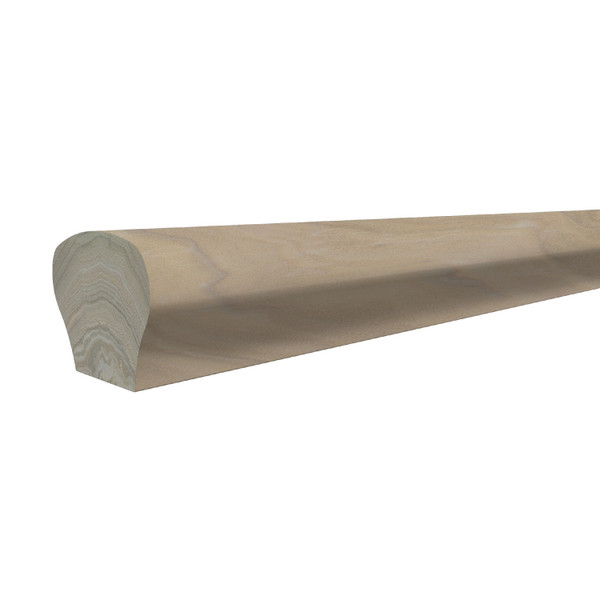 L230 Unfinished Poplar Wall Rail 14'