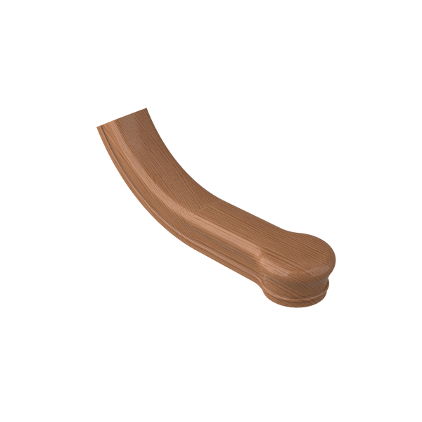 S-7210 Unfinished White Oak Non Plowed Starting Easing