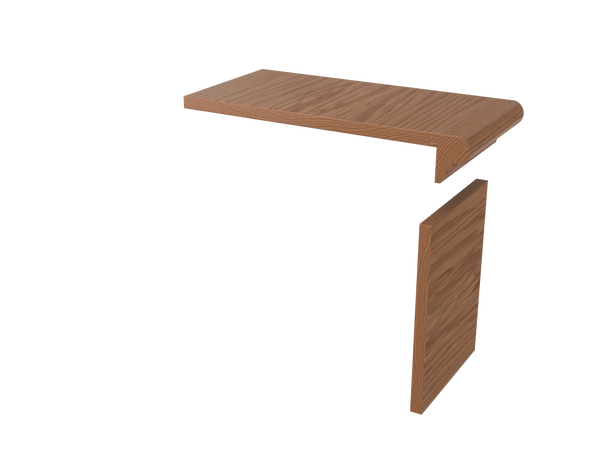 LJ-8172 White Oak False Tread and Riser Kit