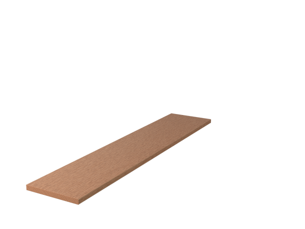 887011 Red Oak Plain Square Nose Tread 54"
