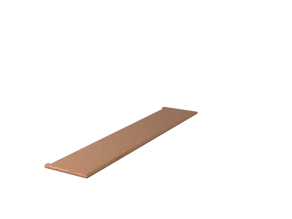 807011 Red Oak Miter Return Both Ends Tread 60"