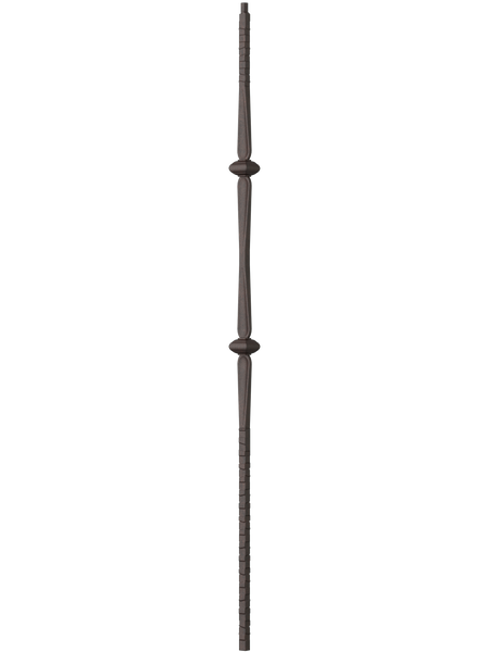 S-M646 Oil Rubbed Bronze 9/16 in Iron Baluster 44"