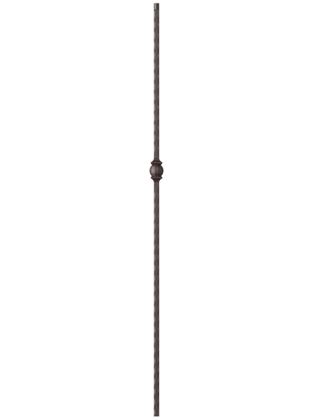 S-M455 Oil Rubbed Bronze 9/16 in Iron Baluster 44"