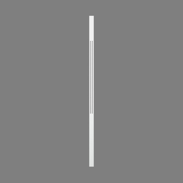 LJF-5060 Primed Gloss Prime Square Fluted Craftsman Wood Baluster 42"